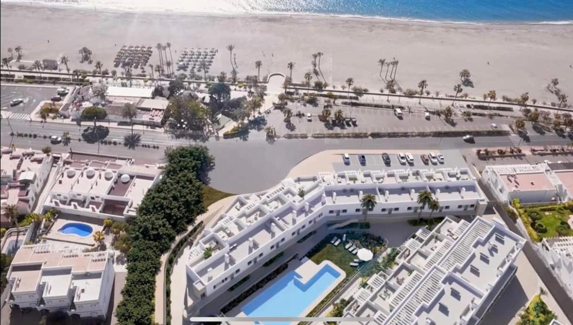 Apartamento en Mojácar en 1° línea de playa Exterior foto