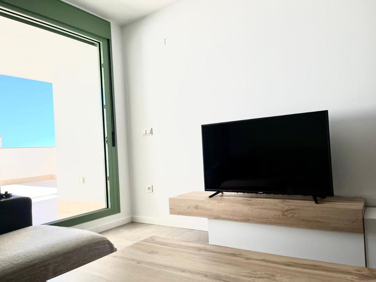 Apartamento en Mojácar en 1° línea de playa Exterior foto